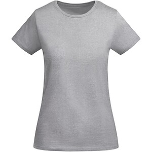 Dámské tričko s krátkým rukávem, ROLY BREDA, světle šedá, vel. 2XL