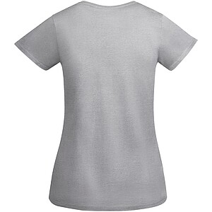 Dámské tričko s krátkým rukávem, ROLY BREDA, světle šedá, vel. 2XL