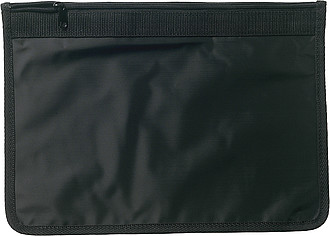 DELEGÁT nylonová taška na dokumenty, černá