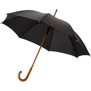 Deštník automatický, černá - reklamní deštníky