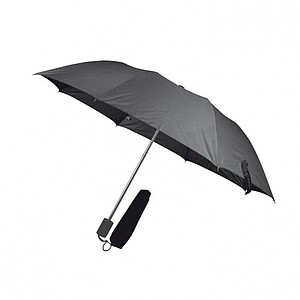 Deštník, ruční otvírání, černá - reklamní deštníky