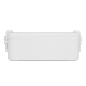Dvoupatrový lunchbox 1000 + 1300 ml, bílá