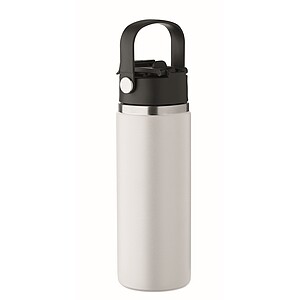Dvoustěnná láhev 500 ml, bílá