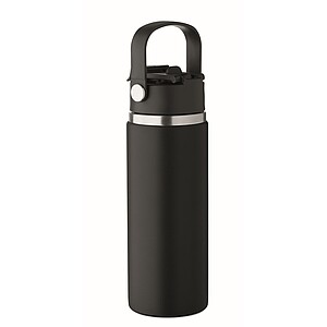 Dvoustěnná láhev 500 ml, černá