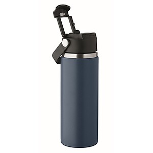 Dvoustěnná láhev 500 ml, námořní modrá