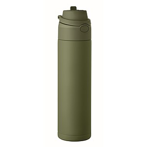 Dvoustěnná láhev 500 ml, tmavě zelená