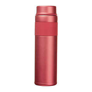 Dvoustěnná vakuová nerezová termoska 600 ml, vínová