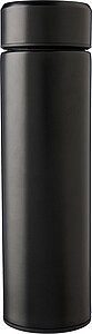 EDESA Dvoustěnná termoska z nerezové oceli, 425 ml, černá