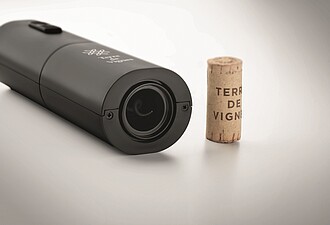 Elektrický otvírák na víno, černá