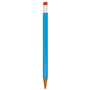 ENOCH Mikrotužka ve tvaru tužky, s gumou, modrá - psací potřeby