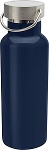 EROLA Dvoustěnná termoska z recyklované nerezové oceli, 500 ml, námořní modrá