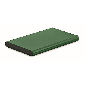 Hliníková powerbanka 4000mAh, tmavě zelená