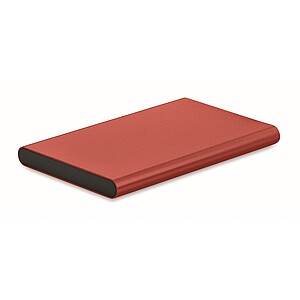 Hliníková powerbanka 4000mAh, vínová