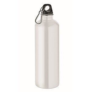 Jednostěnná láhev 1000 ml, bílá - reklamní předměty