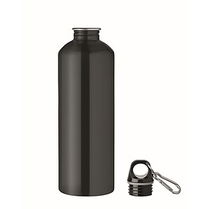 Jednostěnná láhev 1000 ml, černá