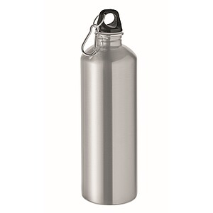 Jednostěnná láhev 1000 ml, stříbrná