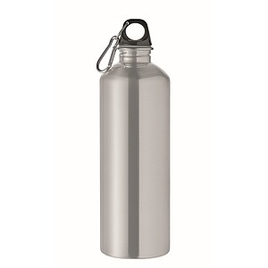 Jednostěnná láhev 1000 ml, stříbrná