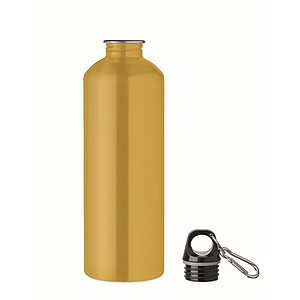 Jednostěnná láhev 1000 ml, tmavě žlutá