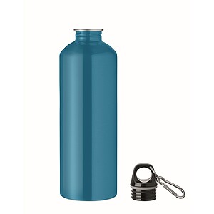 Jednostěnná láhev 1000 ml, tyrkysová
