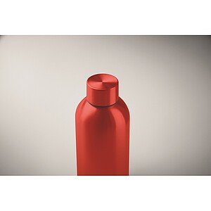 Jednostěnná láhev 500ml, červená