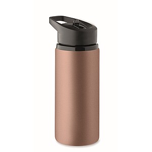 Jednostěnná láhev 500ml, měděná