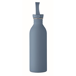 Jednostěnná láhev 500ml, modrošedá