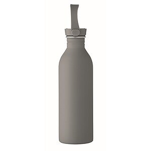 Jednostěnná láhev 500ml, tmavě šedá