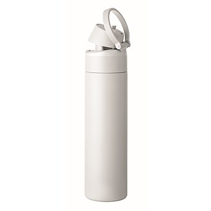 Jednostěnná láhev 650ml, bílá