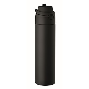 Jednostěnná láhev 650ml, černá