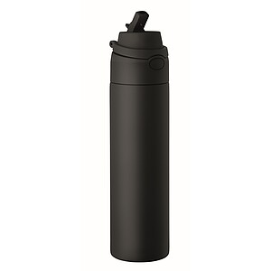 Jednostěnná láhev 650ml, černá