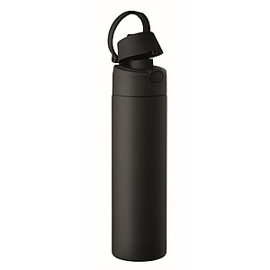 Jednostěnná láhev 650ml, černá