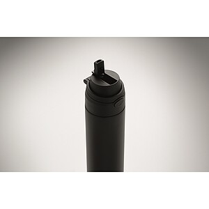 Jednostěnná láhev 650ml, černá