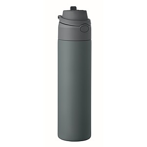 Jednostěnná láhev 650ml, modrošedá