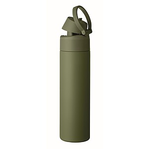 Jednostěnná láhev 650ml, tmavě zelená