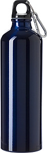 KELOTA Hliníková láhev na vodu s karabinou, 750 ml, námořní modrá
