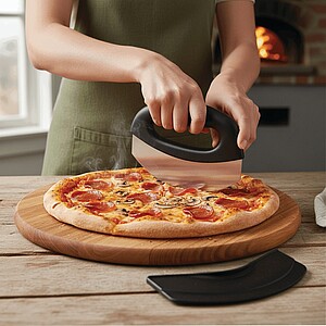 Kráječ na pizzu, černá