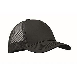 Kšiltovka trucker s 5 panely, černá - reklamní kšiltovky