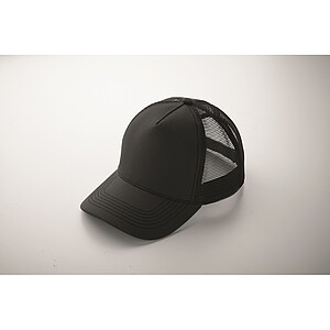 Kšiltovka trucker s 5 panely, černá