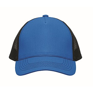 Kšiltovka trucker s 5 panely, královská modrá