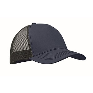 Kšiltovka trucker s 5 panely, námořní modrá