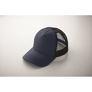Kšiltovka trucker s 5 panely, námořní modrá