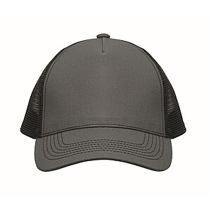 Kšiltovka trucker s 5 panely, tmavě šedá