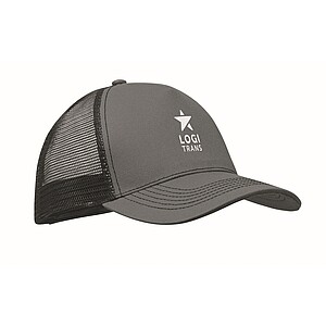 Kšiltovka trucker s 5 panely, tmavě šedá