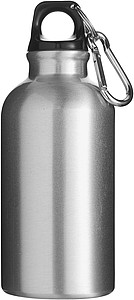 KYLBAHA Hliníková láhev na pití, 400 ml, stříbrná - reklamní předměty