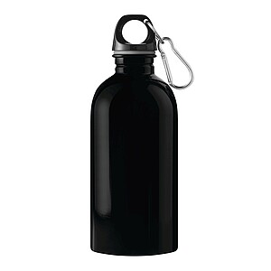 Láhev na pití z nerezové oceli 400 ml, černá