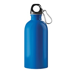 Láhev na pití z nerezové oceli 400 ml, modrá
