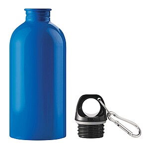 Láhev na pití z nerezové oceli 400 ml, modrá