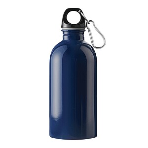 Láhev na pití z nerezové oceli 400 ml, námořní modrá