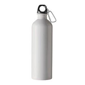 Láhev na pití z nerezové oceli 750 ml, bílá