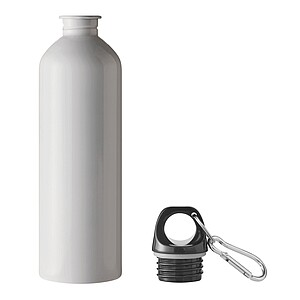 Láhev na pití z nerezové oceli 750 ml, bílá